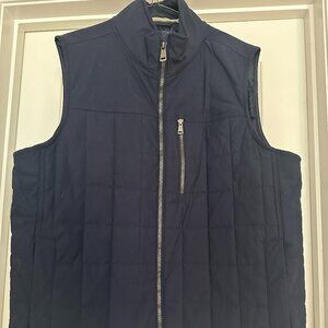 Men's Navy Blue Orvis Vest Like New